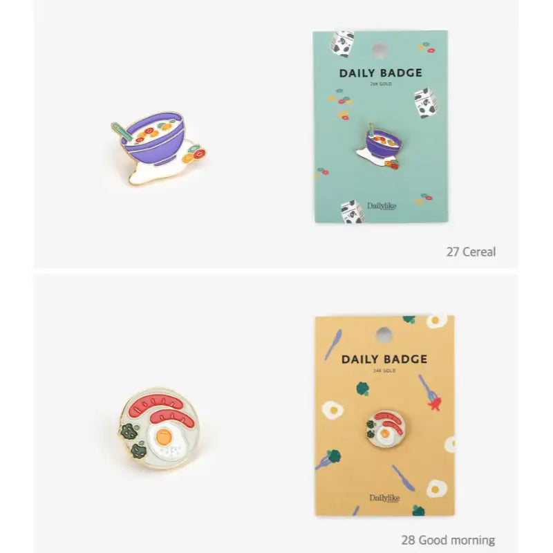 Dailylike x 10x10 - Daily Badge - Dailylike x 10x10 - Accessories - Harumio