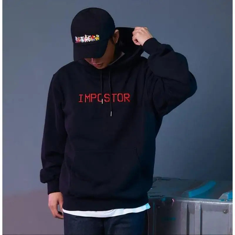 BT21 x AMONG US - Imposter Hooded Sweatshirt - Limited Edition - LINE FRIENDS - Sweatshirt - Harumio