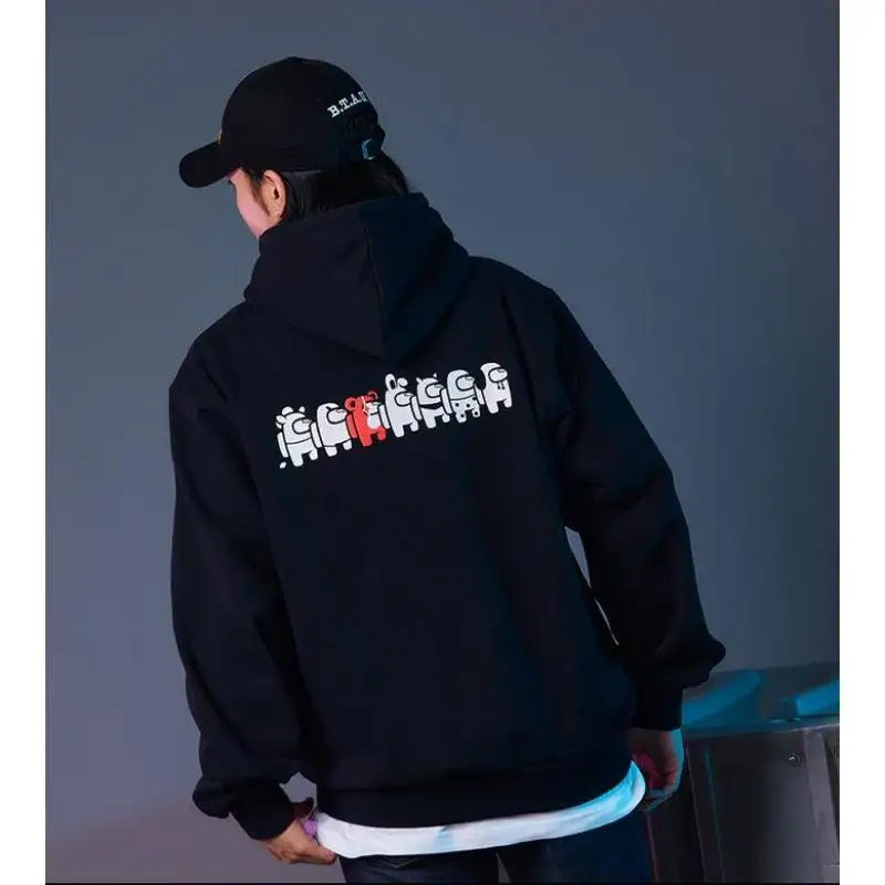 BT21 x AMONG US - Imposter Hooded Sweatshirt - Limited Edition - LINE FRIENDS - Sweatshirt - Harumio
