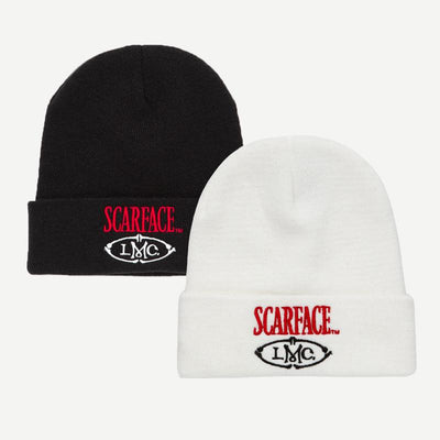 Supreme Scarface Beanie White
