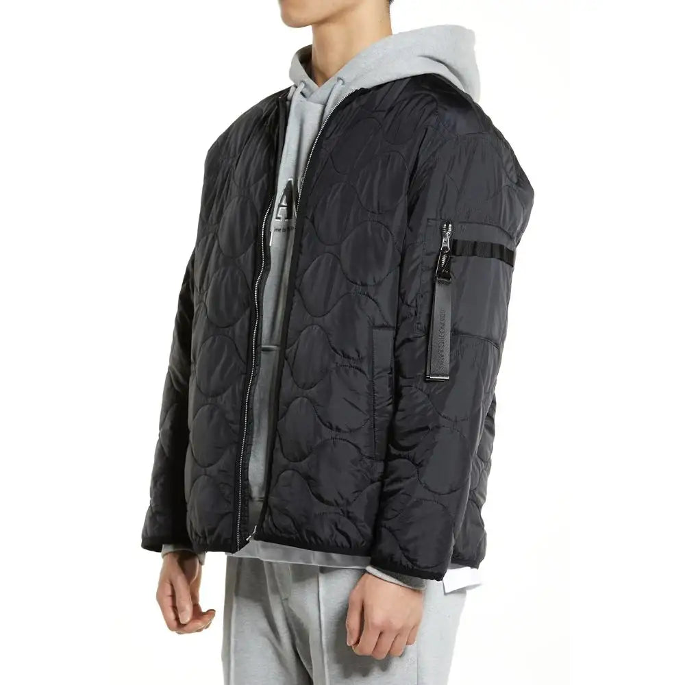 DRX - Slogan Quilted Jumper - DRX - Clothing - Harumio