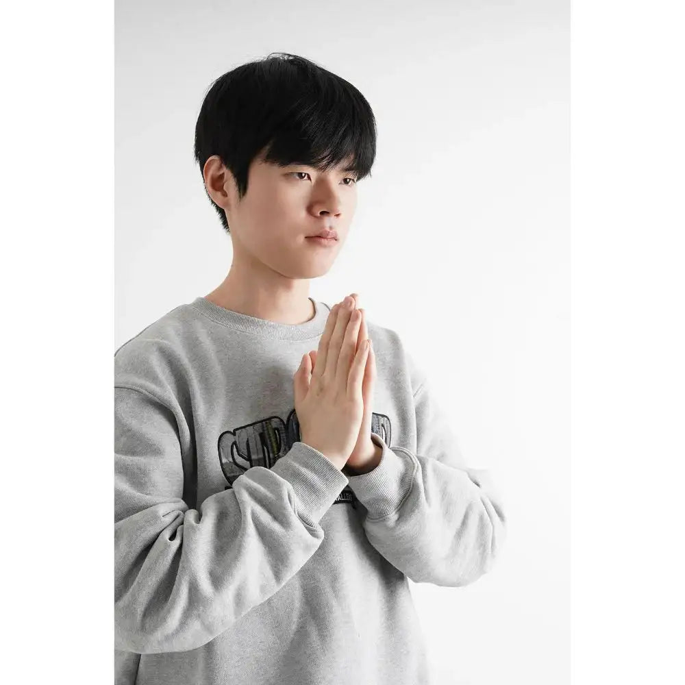 DRX - Check Applique Sweatshirt - DRX - Clothing - Harumio