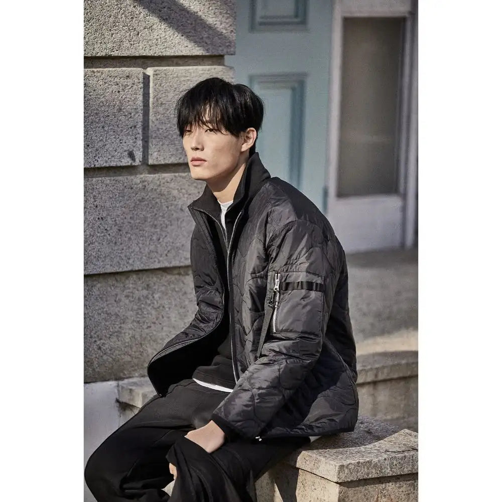 DRX - Basic Logo Mock Neck Sweatshirt - DRX - Clothing - Harumio