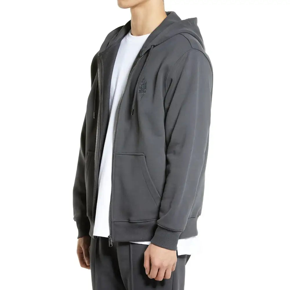 DRX - Slogan Hood Zip-Up - DRX - Clothing - Harumio