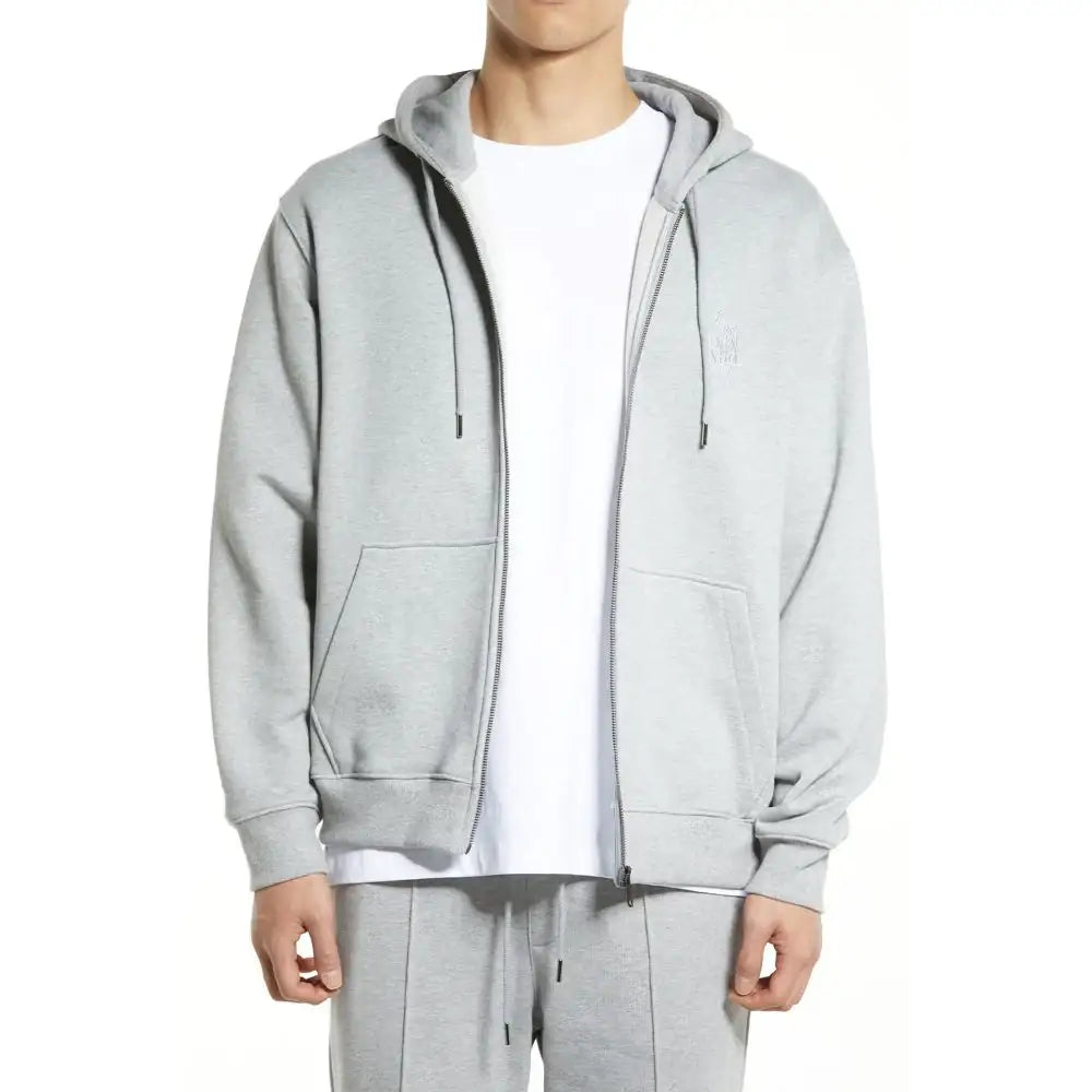 DRX - Slogan Hood Zip-Up - DRX - Clothing - Harumio