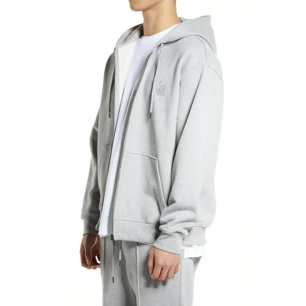 DRX - Slogan Hood Zip-Up - DRX - Clothing - Harumio