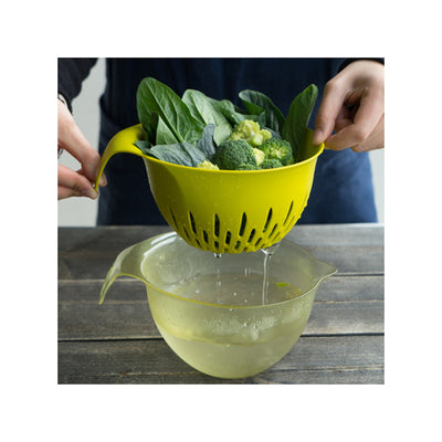 Nineware - Twister Mixing Bowl & Colander Set