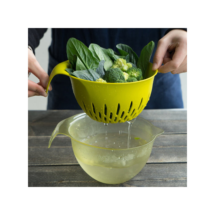 Nineware - Twister Mixing Bowl & Colander Set