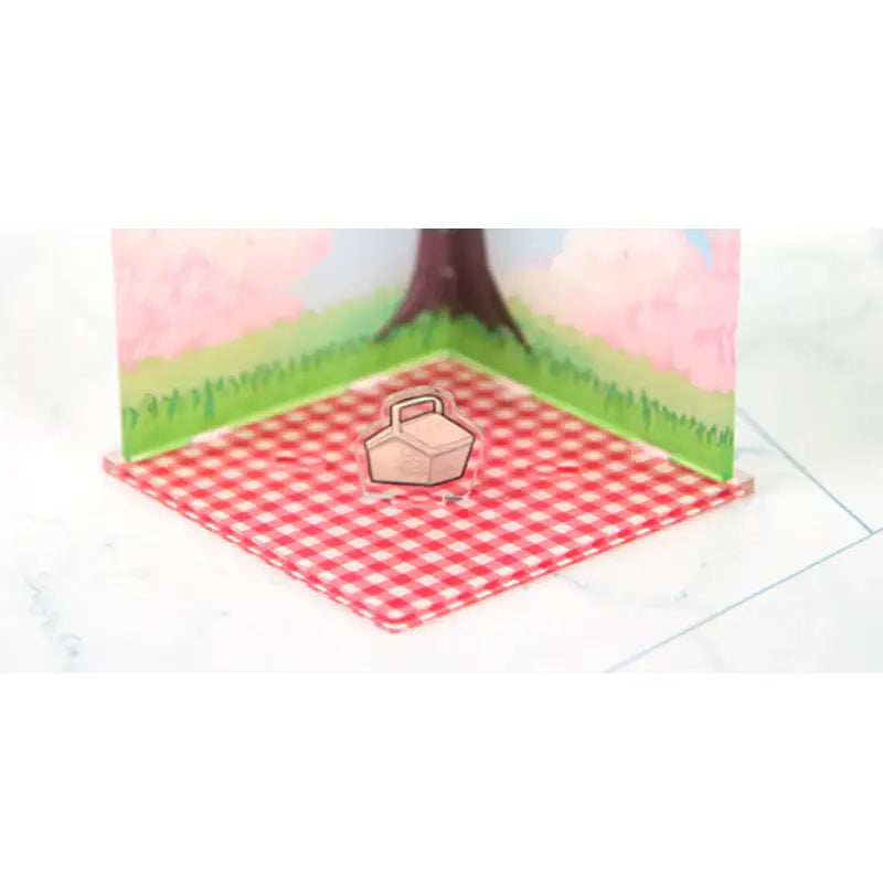 Cherry Blossoms After Winter - Acrylic Picnic set - Webtoon Shop - Acrylic Stand - Harumio