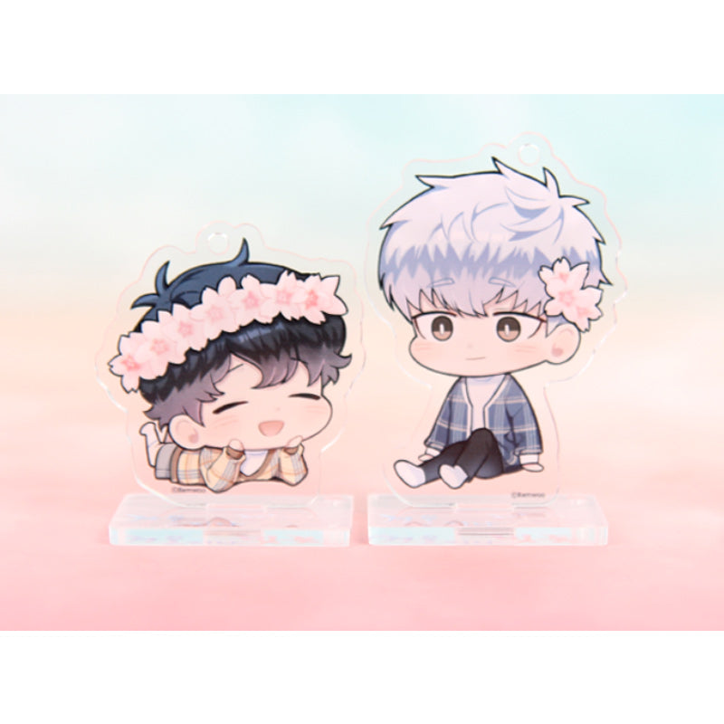 Cherry Blossoms After Winter - Acrylic Picnic set - Webtoon Shop - Acrylic Stand - Harumio