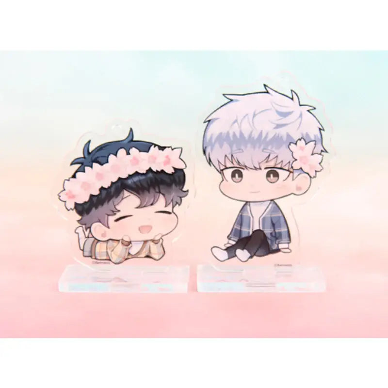 Cherry Blossoms After Winter - Acrylic Picnic set - Webtoon Shop - Acrylic Stand - Harumio
