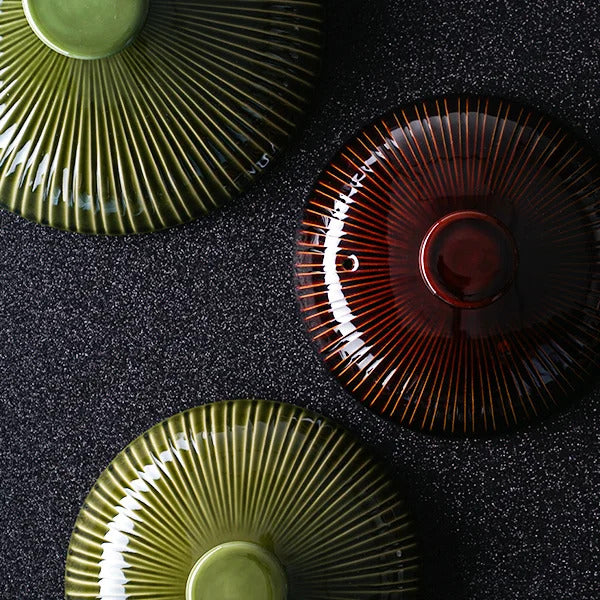 Korea Ceramic Living - Lihan Green Non-Crack Earthenware Set (3 items)
