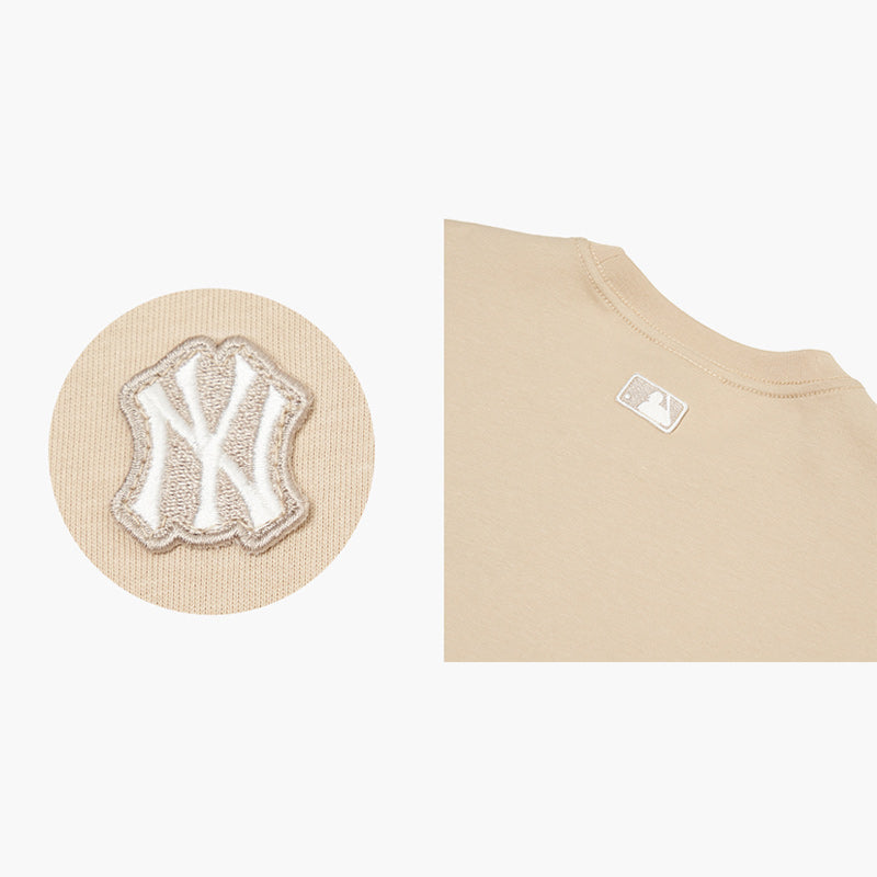 MLB Korea - Basic Small NY Logo Short Sleeve T-Shirt