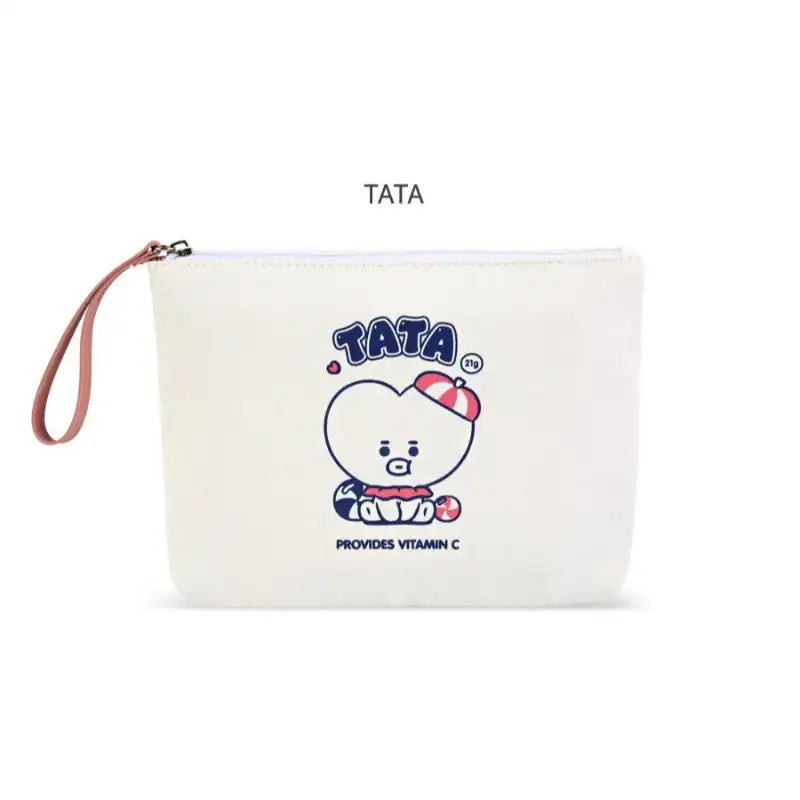 BT21 x Monopoly - Baby Canvas Pouch JELLY CANDY - BT21 x Monopoly - Pouches - Harumio