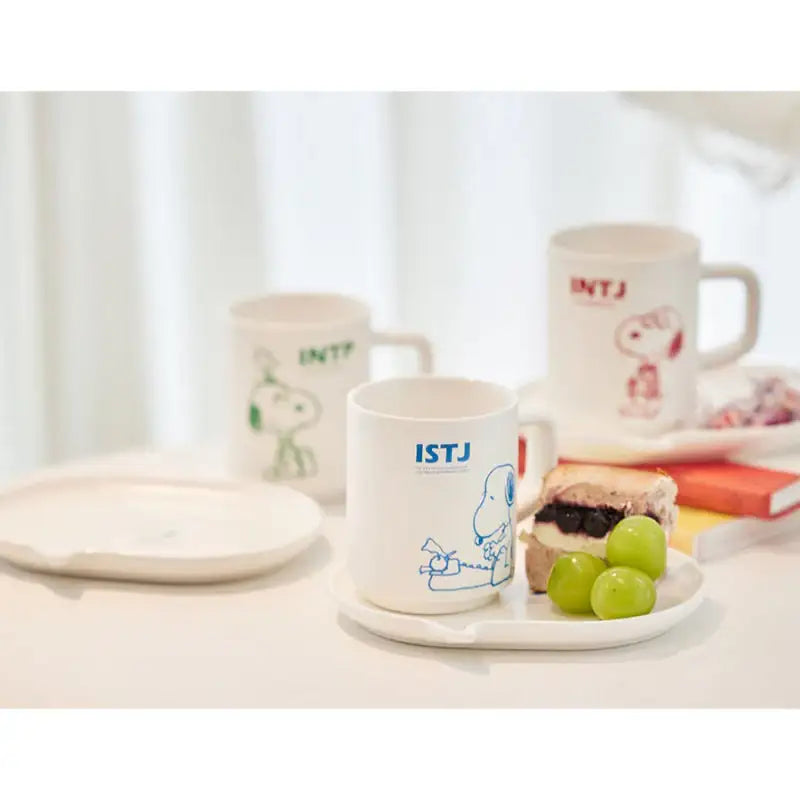 Bo Friends x Peanuts - Snoopy MBTI Mug - Bo Friends - Mugs - Harumio