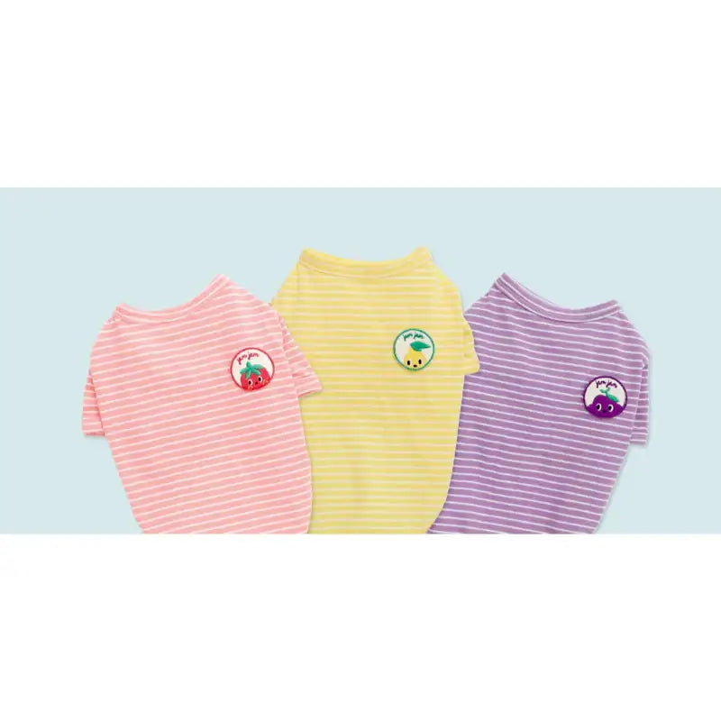 ITSDOG - Pet Jam Jam Striped Shirt - ITSDOG - Pet Clothes - Harumio