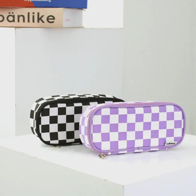 Second Mansion x 10x10 - Checkerboard Daily Pouch - Second Mansion - Pouch - Harumio