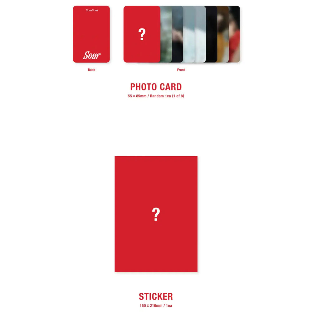 BamBam - Sour & Sweet : 1st Full Album - Abyss Company - Album - Harumio