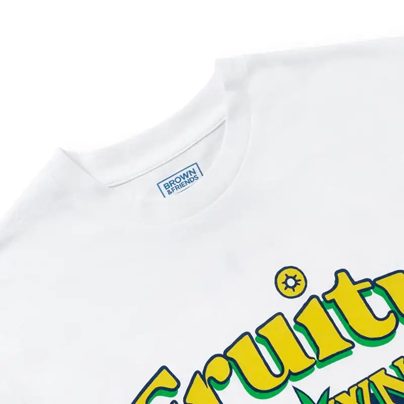 Line Friends - Fruity New Short Sleeve T-shirt - Line Friends - Clothes - Harumio
