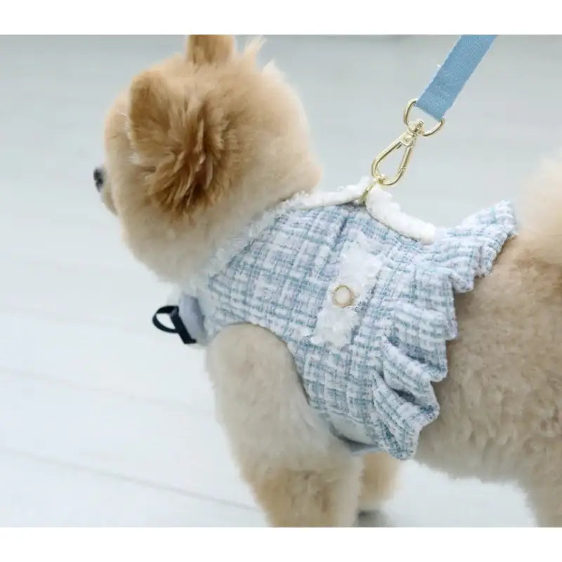 ITSDOG - Pet Camellia Tweed Harness - ITSDOG - Pet Accesories - Harumio