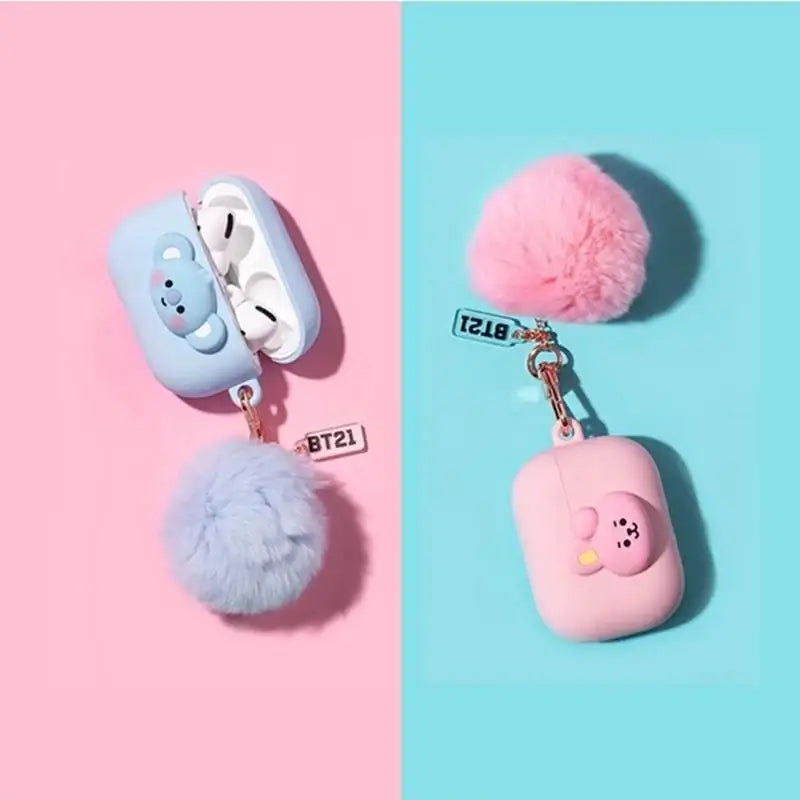 BT21 x Royche - Baby Airpods Pro Case Pom-Pom - BT21 - Accessories - Harumio