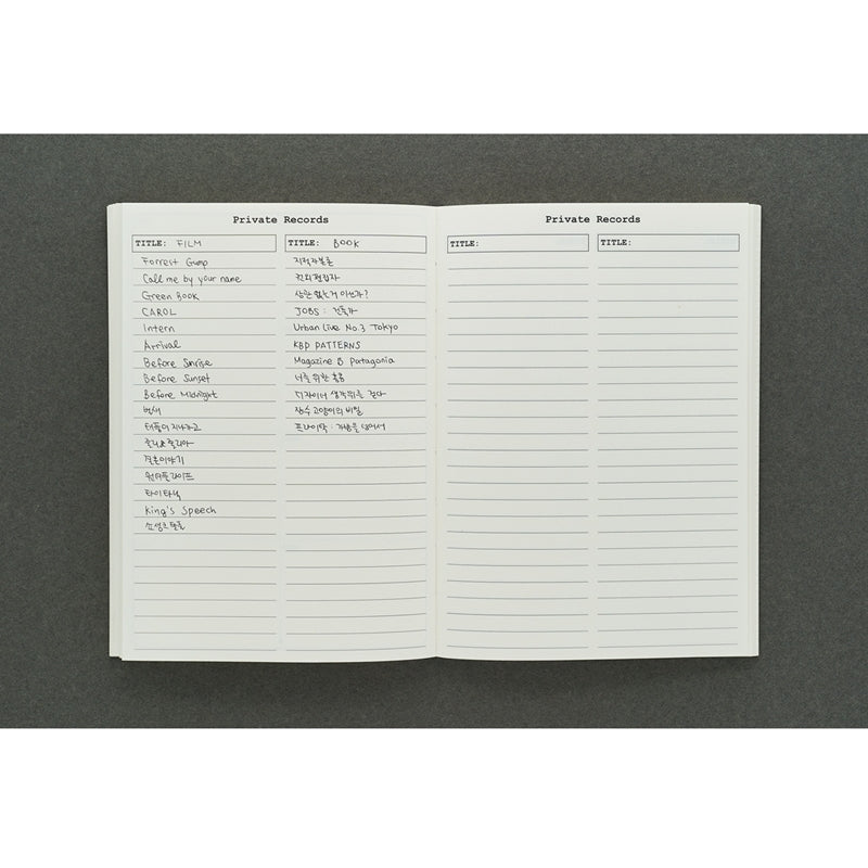 proper belongings - Proper Diary No.4