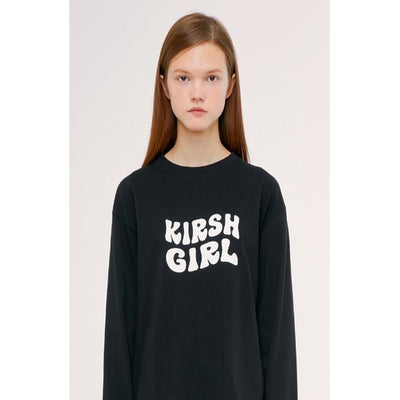 Kirsh - Long Sleeved Kirsh Girl Logo T-Shirt - Black