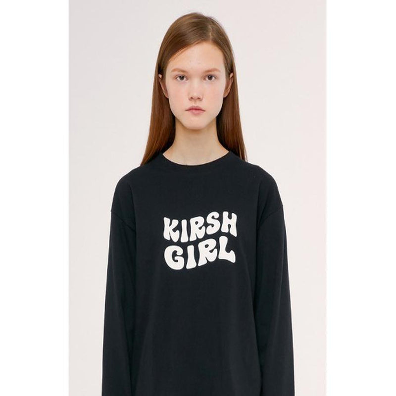 Kirsh - Long Sleeved Kirsh Girl Logo T-Shirt - Black