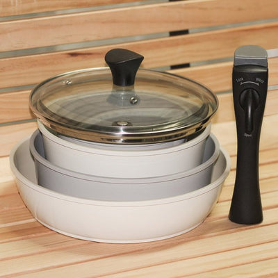 KATZU - Detachable Handle Induction Pot Set (7 items)