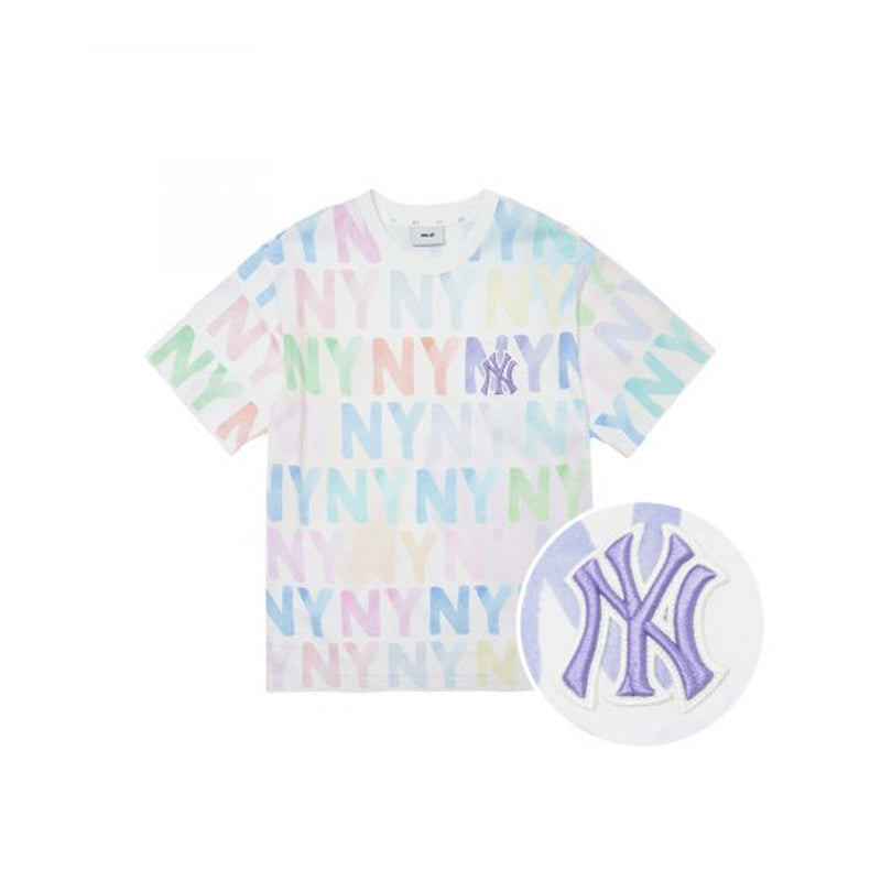 MLB Korea - Watercolor Monogram Overfit NY T-Shirt