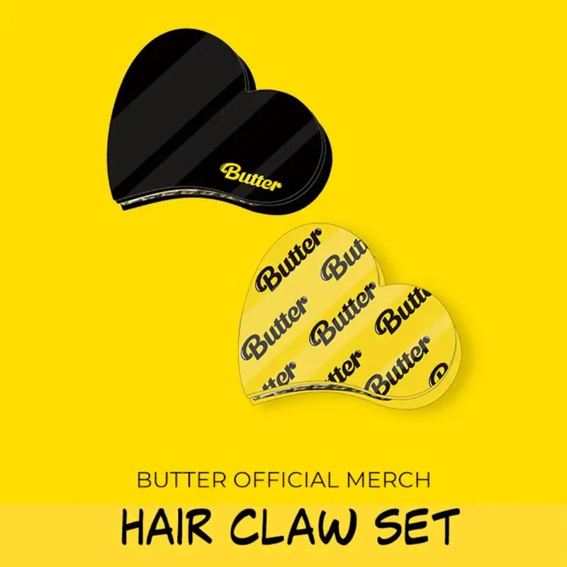 BTS - BUTTER - Hair Claw Set - BTS - Accessories - Harumio