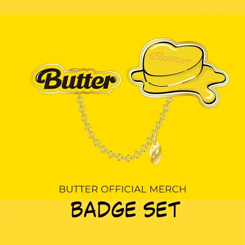 BTS - BUTTER - Badge Set - BTS - Accessories - Harumio