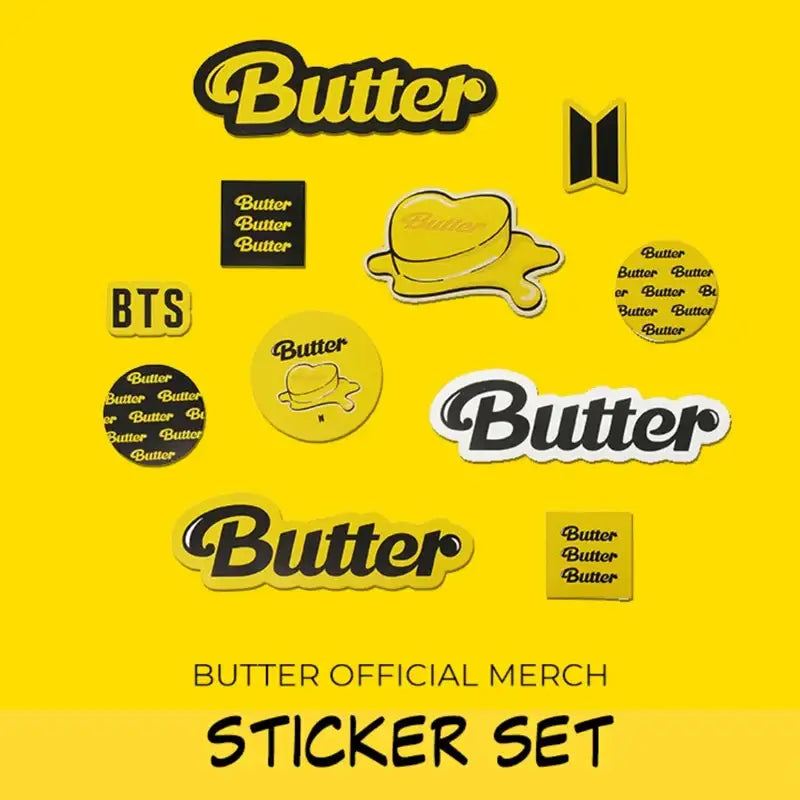 BTS - BUTTER - Sticker Set - BTS - Accessories - Harumio