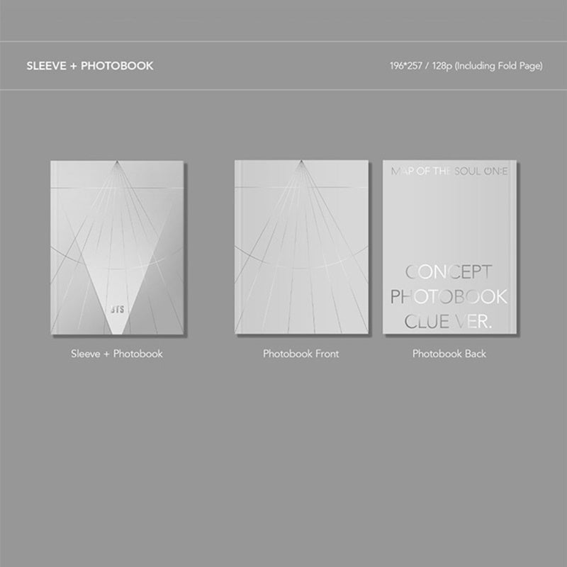 BTS - Map Of The Soul ON:E Concept Photobook Clue Ver.