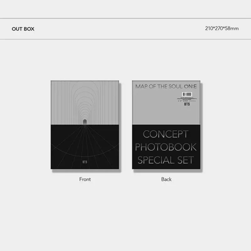 BTS - Map Of The Soul ON:E Concept Photobook Special Set - BTS - Photobook - Harumio