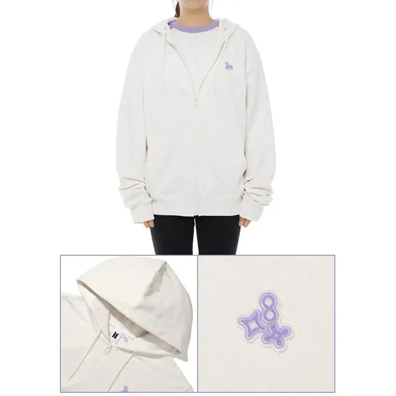 BTS - SOWOOZOO - Zip-up Hoodie - BTS - Clothing - Harumio
