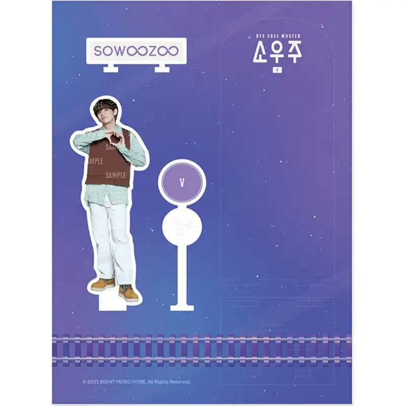 BTS - SOWOOZOO - Acrylic Stand - BTS - Acrylic Stand - Harumio
