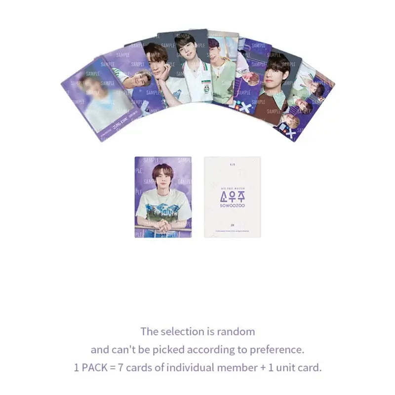 BTS - SOWOOZOO - Mini Photo Card - BTS - Accessories - Harumio