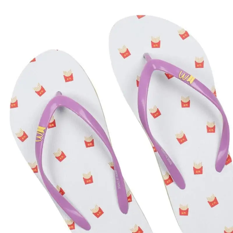 BTS x McD - Logo Flipflops - BTS - Footwear - Harumio