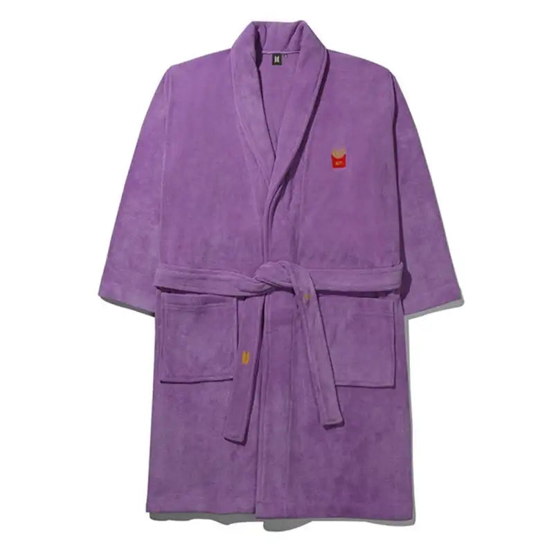 BTS x McD - Logo Robe - BTS - Clothing - Harumio