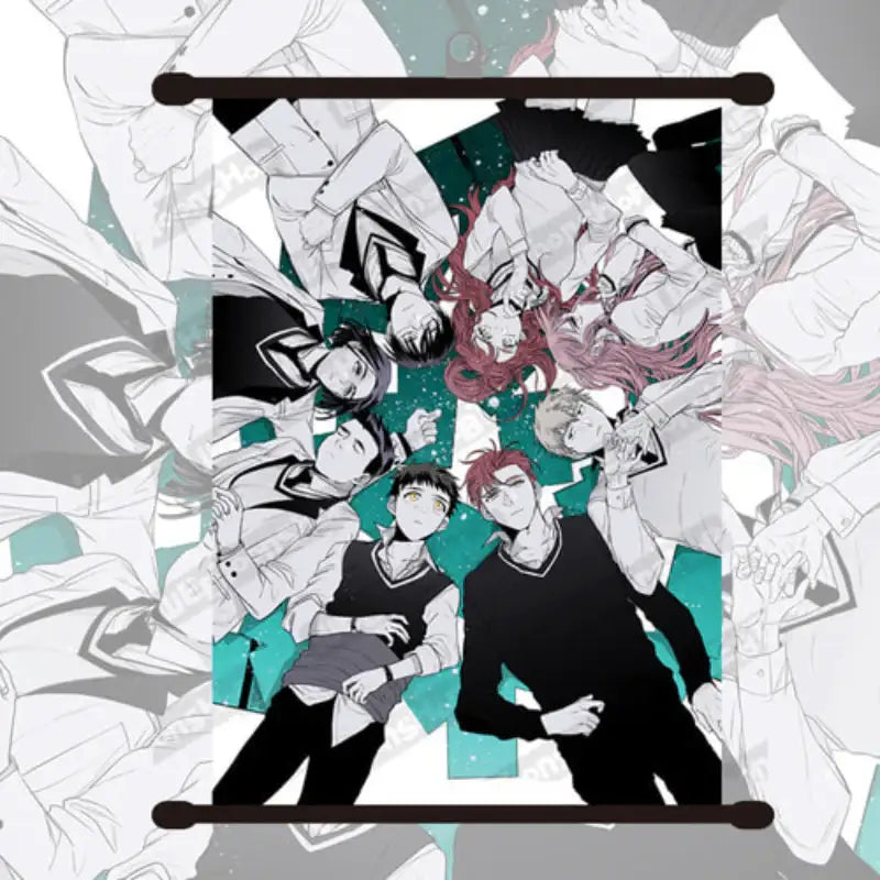 Bipolar Boy - Scroll Tapestry - Webtoon Shop - Scroll - Harumio