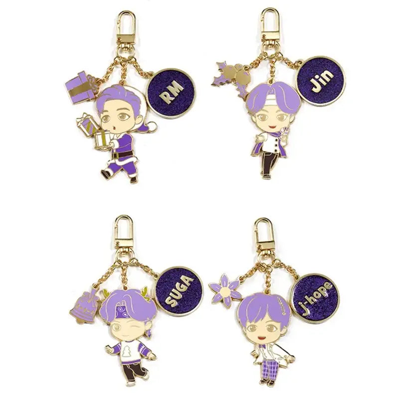 BTS - TinyTAN - HOLIDAY Keyring - BTS - Keyring - Harumio