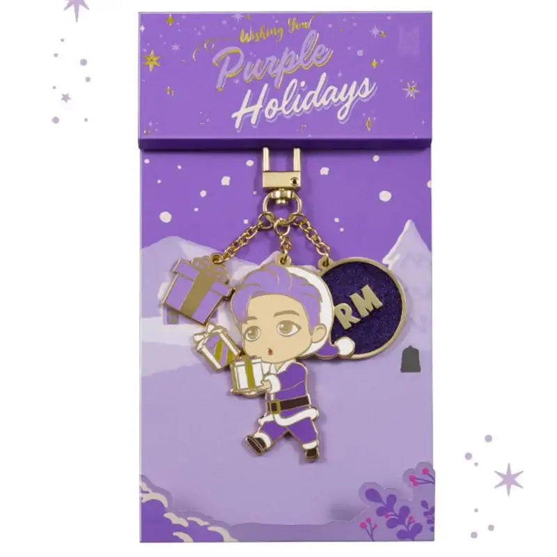 BTS - TinyTAN - HOLIDAY Keyring - BTS - Keyring - Harumio