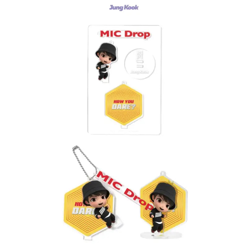 BTS - TinyTAN - Acrylic Keyring - BTS - Keyring - Harumio