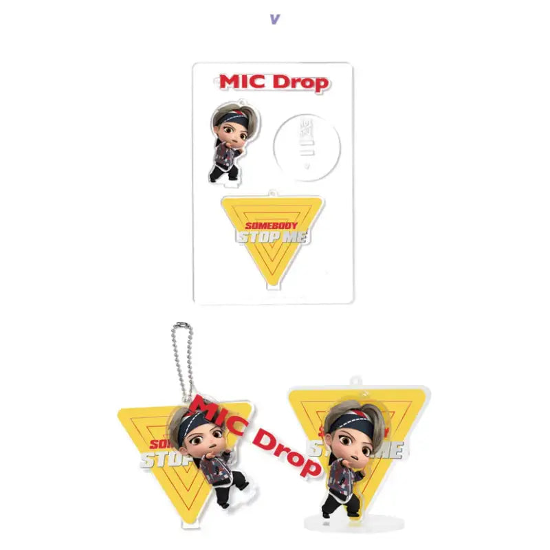BTS - TinyTAN - Acrylic Keyring - BTS - Keyring - Harumio