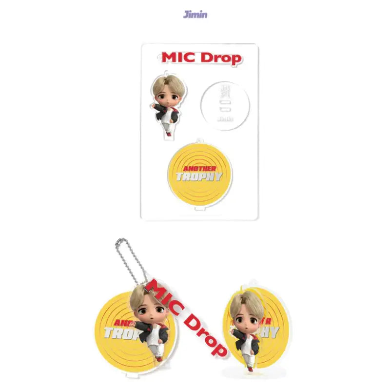 BTS - TinyTAN - Acrylic Keyring - BTS - Keyring - Harumio