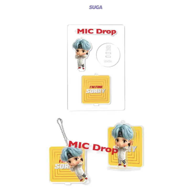 BTS - TinyTAN - Acrylic Keyring - BTS - Keyring - Harumio