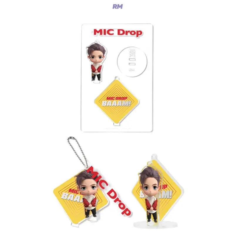 BTS - TinyTAN - Acrylic Keyring - BTS - Keyring - Harumio