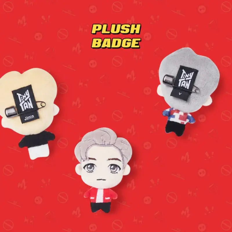 BTS - TinyTAN - Plush Badge - BTS - Accessories - Harumio