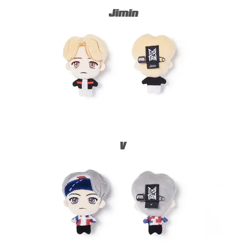 BTS - TinyTAN - Plush Badge - BTS - Accessories - Harumio